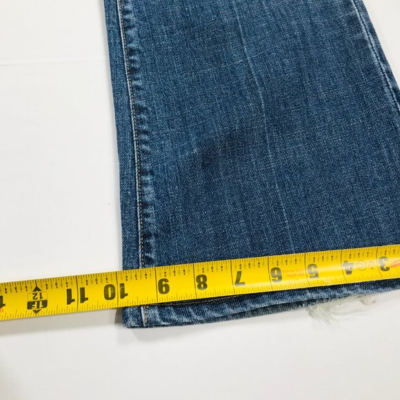 Seven 7 For All Mankind FLARE Blue Jeans Women's Size 29 x 31 in EUC - Picture 10 of 10